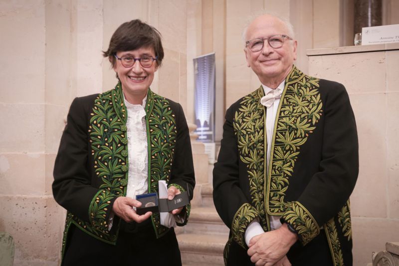 Réception de Florence Gazeau à l’Académie des Sciences